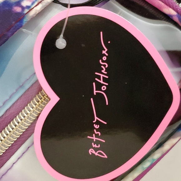 💜NWT BETSEY JOHNSON 3 PIECE TRAVEL SET 🌈 - Picture 5 of 7